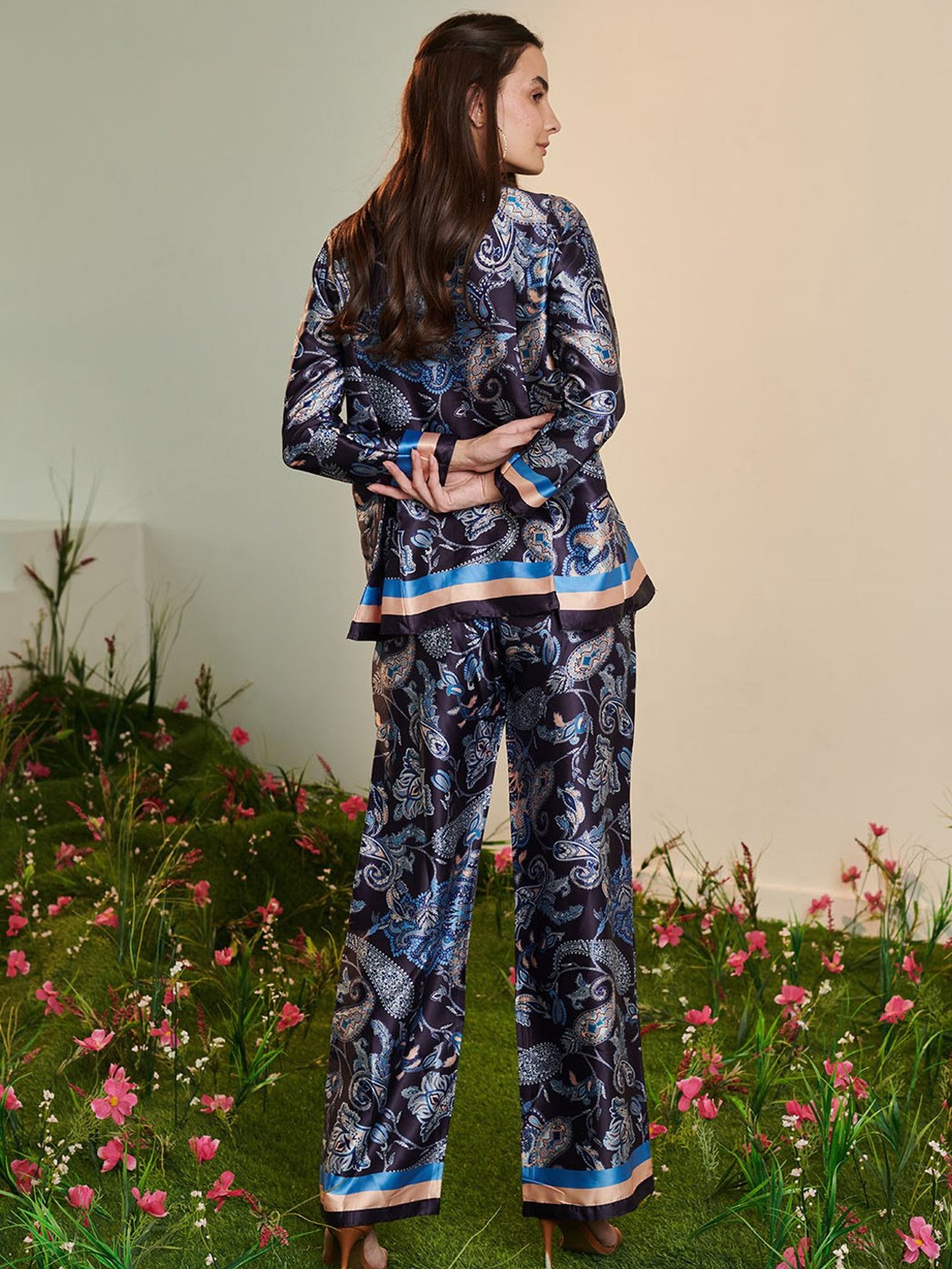 Dusk Attire Multicolor Leona Co-ord Set