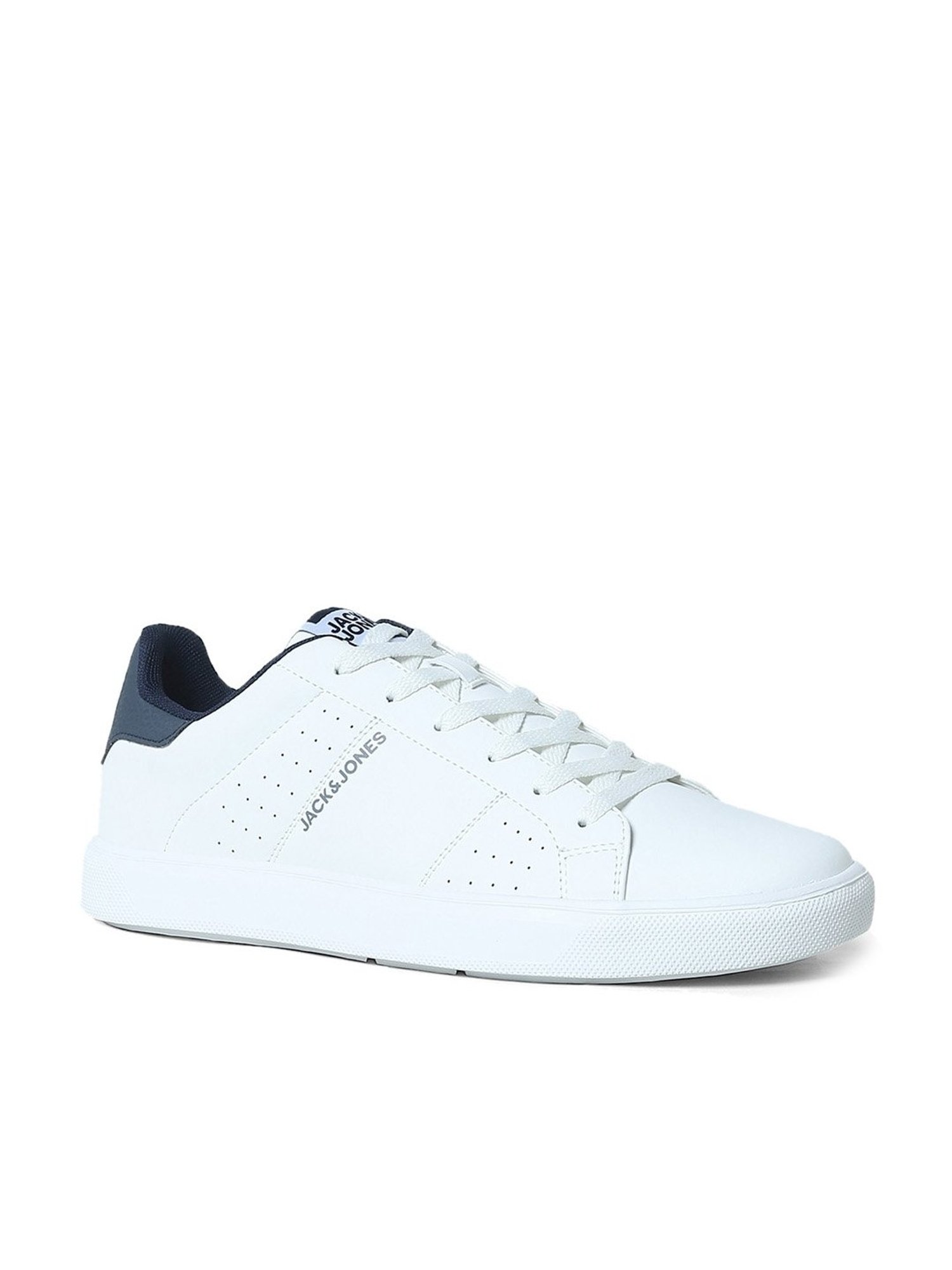 Jack & Jones Men's White Casual Sneakers