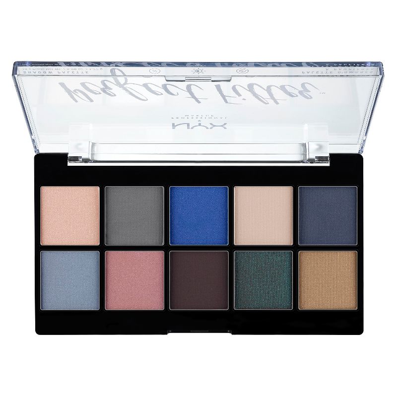 NYX Professional Makeup Perfect Filter Shadow Palette Marine Layer - 0.6oz