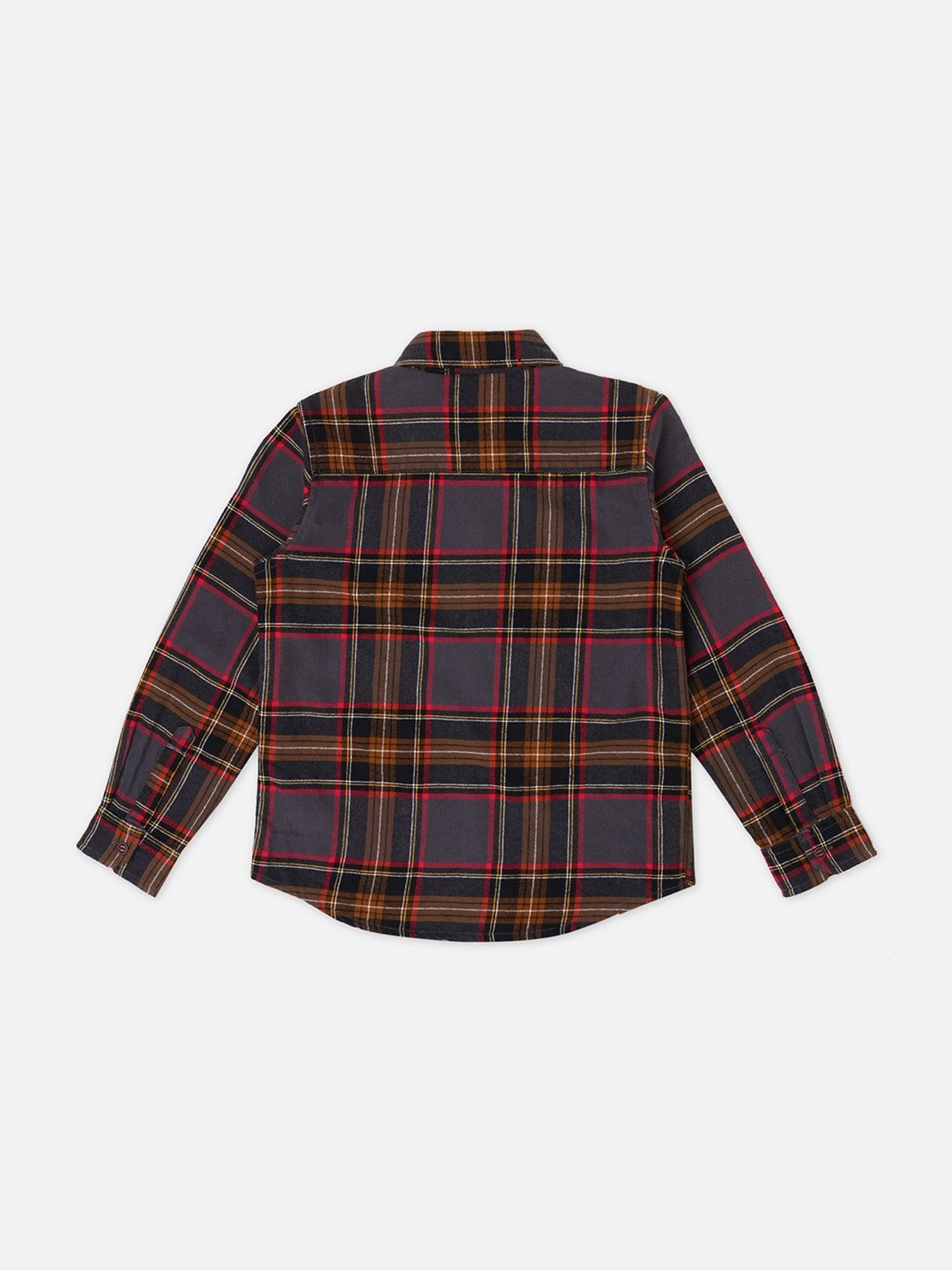 Pepe Jeans Kids Grey Checks Shirt