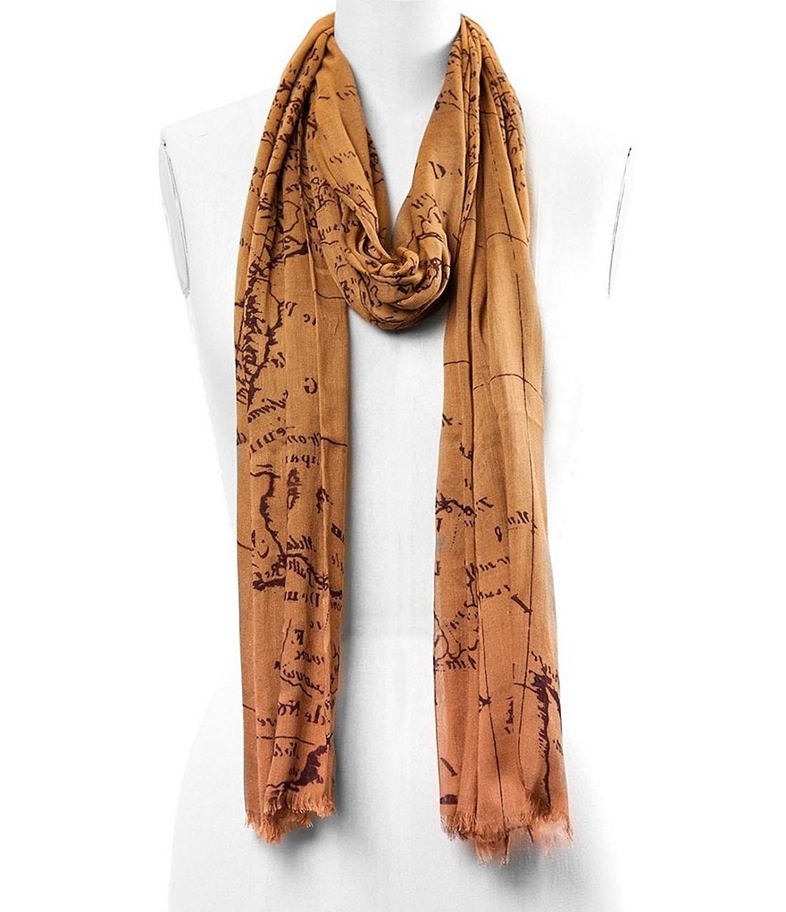 Patricia Nash Signature Map Scarf