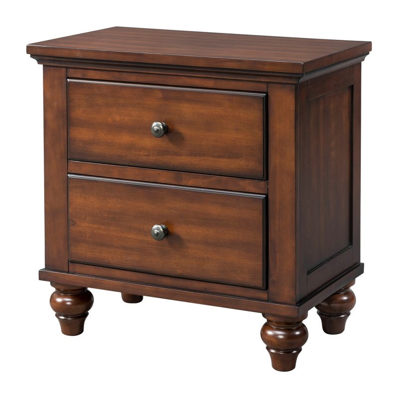 3pc King Channing Storage Bedroom Set Cherry - Picket House Furnishings