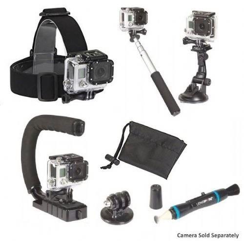 sunpak action camera accessory list