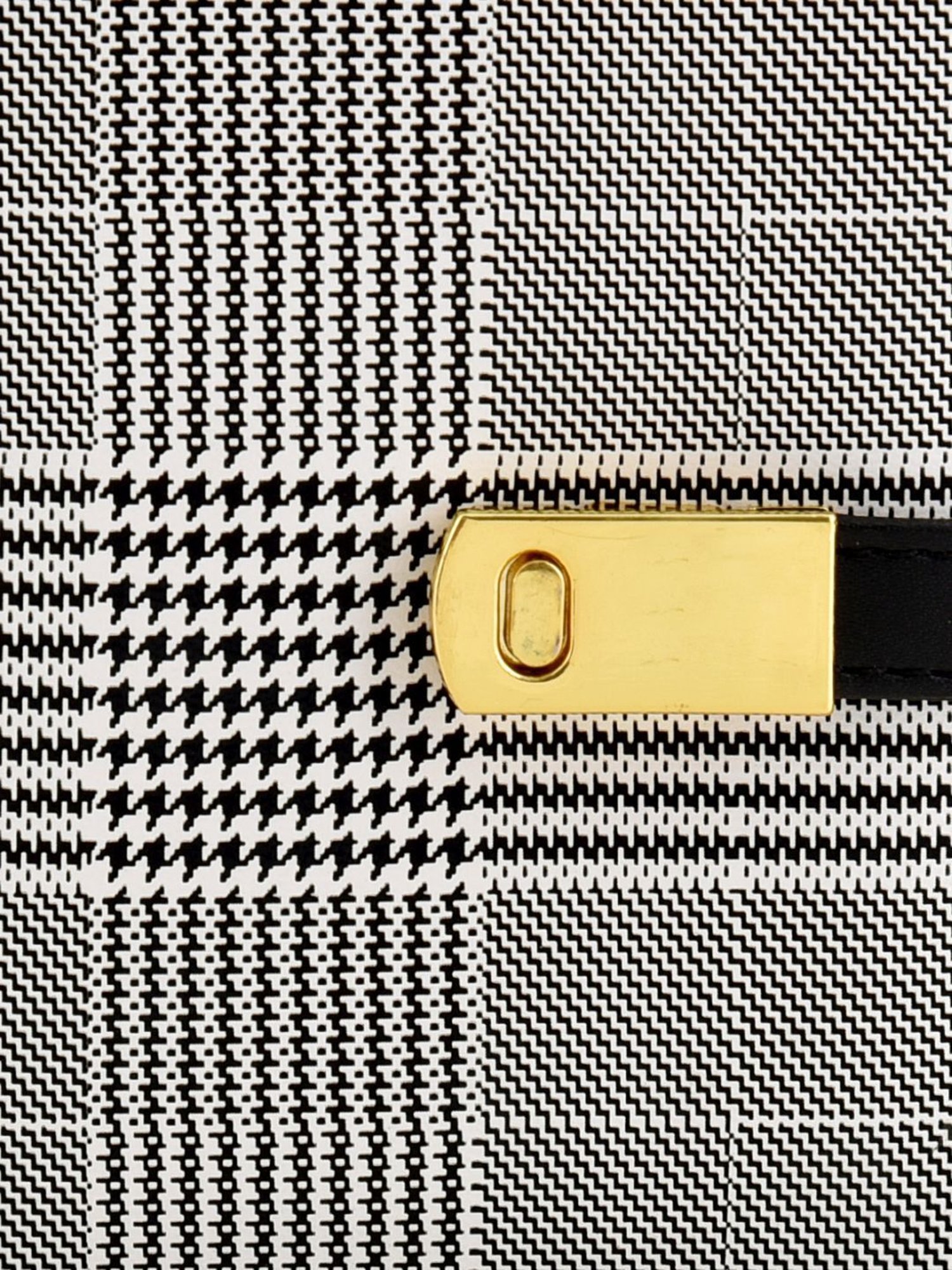 Bellissa Black Striped Bi-Fold Wallet for Women