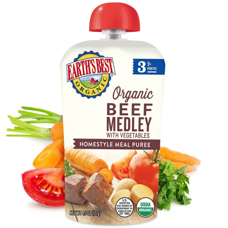 Beech-Nut Fruit & Veggie Bars Apple & Spinach - 5ct