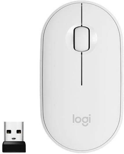 Logitech M355 Portable Wireless Mouse with Bluetooth or 2.4 GHz Receiver, Silent, Slim Computer Mouse with Quiet Click for Laptop, Notebook, PC and Mac - Black