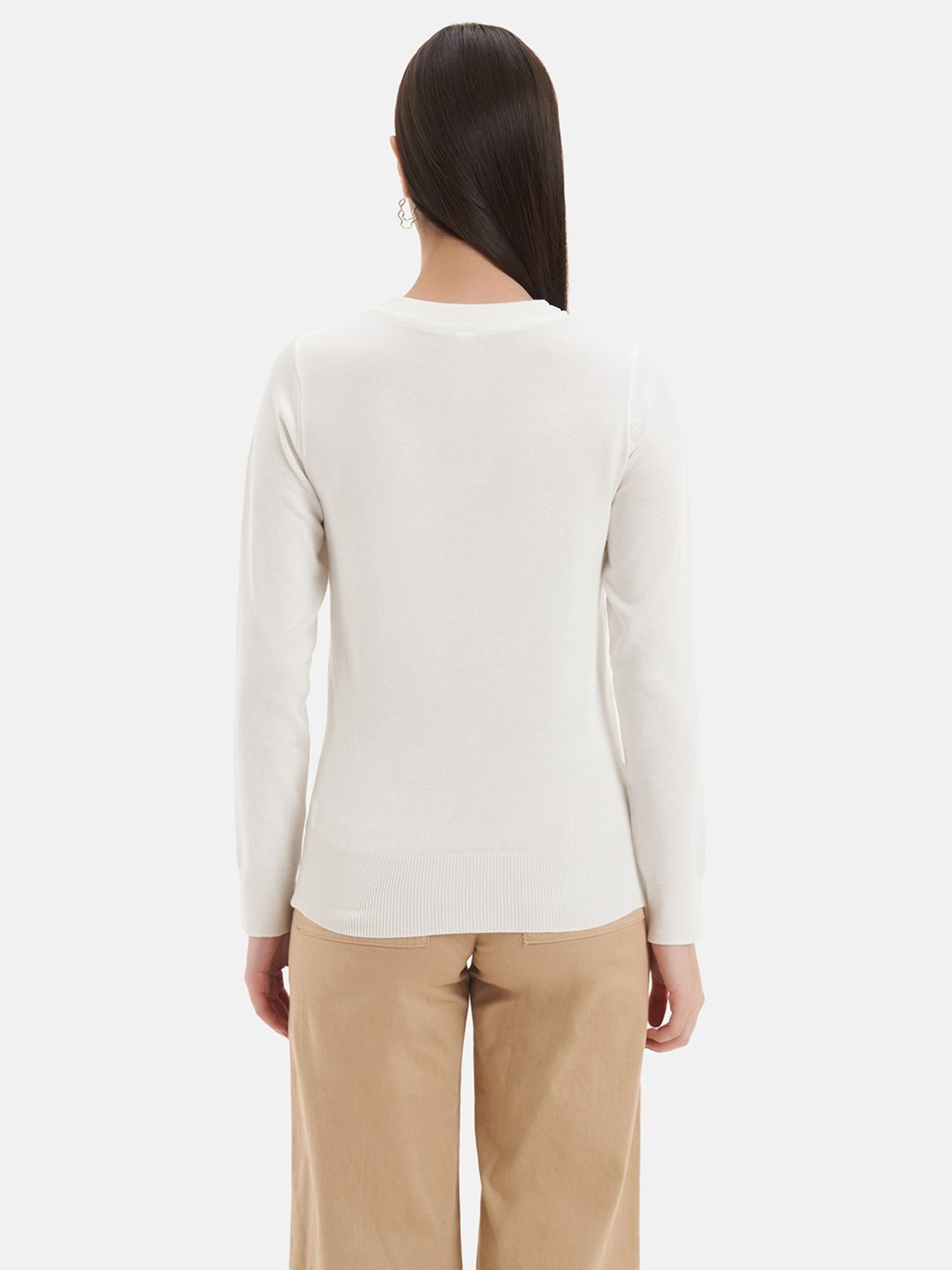 Kazo White Pullover