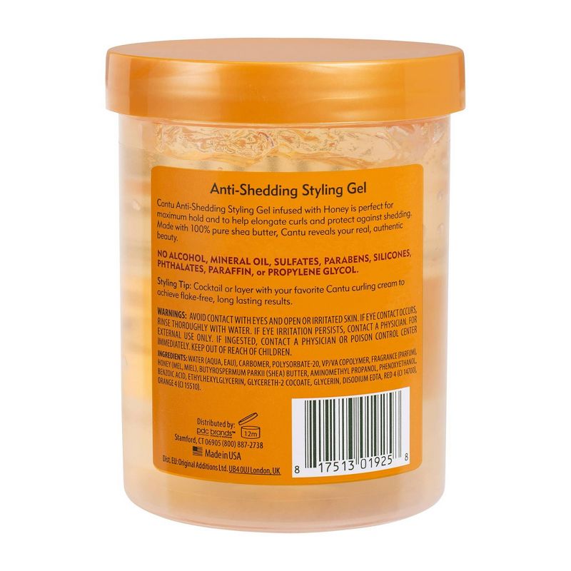 Cantu Anti-Shedding Styling Gel - 18.5oz