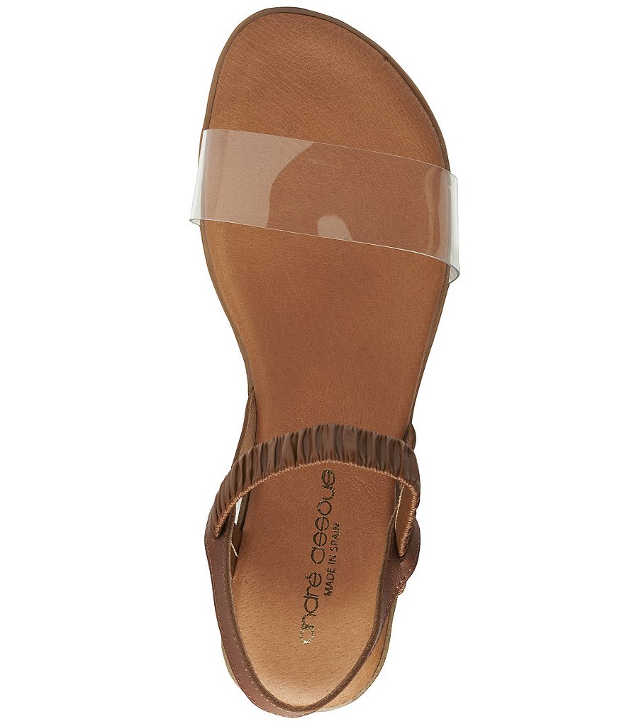 Andre Assous Normi Clear Strap Sandals