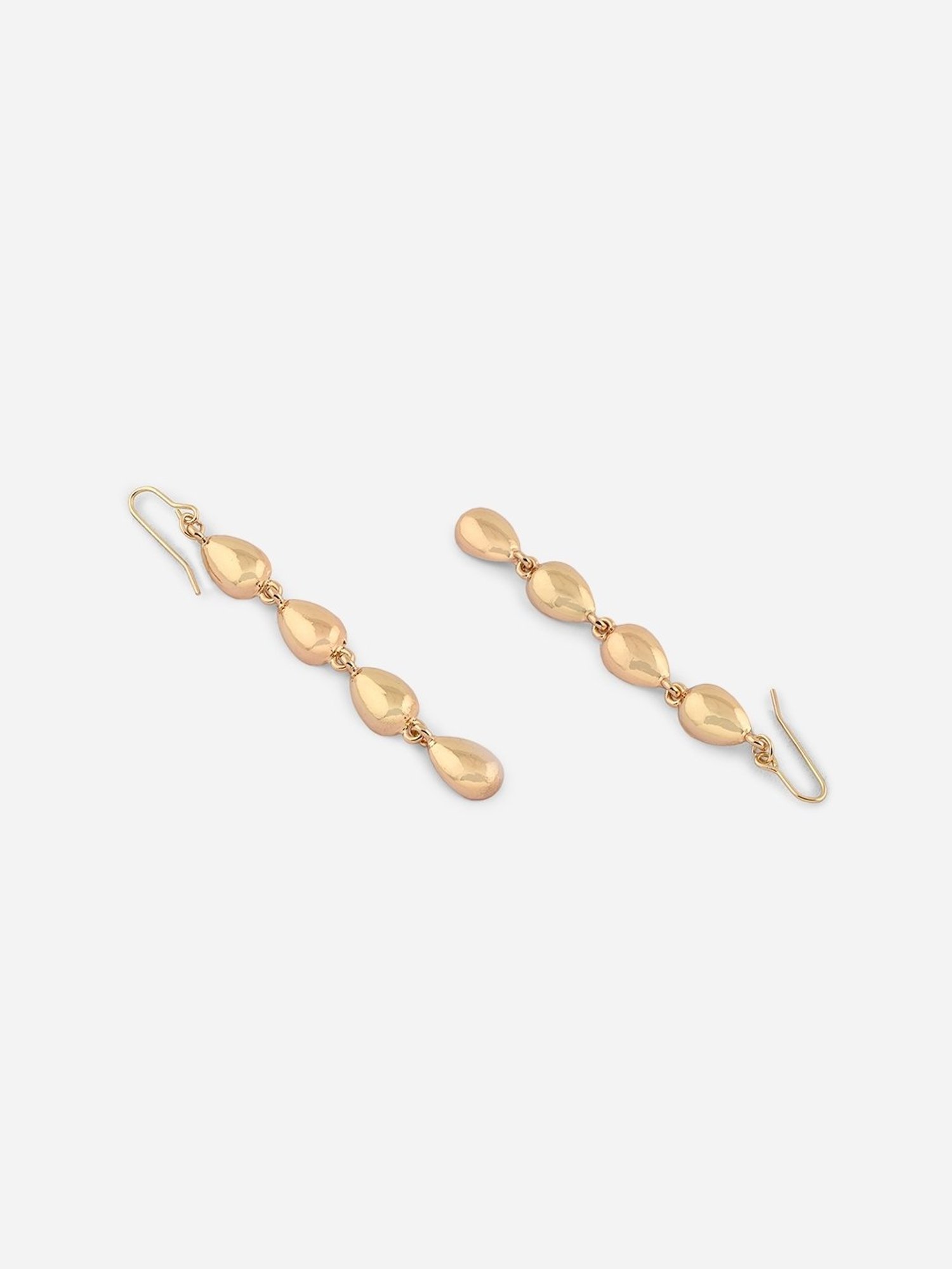 ToniQ Gold Plated Korean Drop Earrings for Women