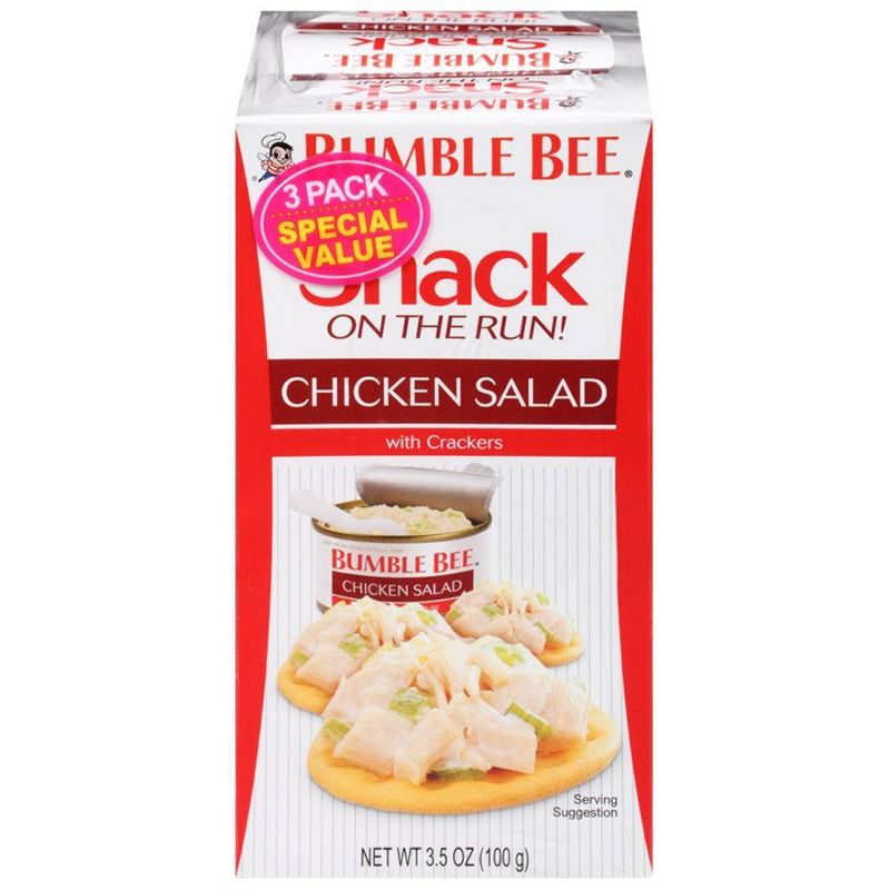 Bumble Bee Chicken Salad Snack on the Run - 3pk