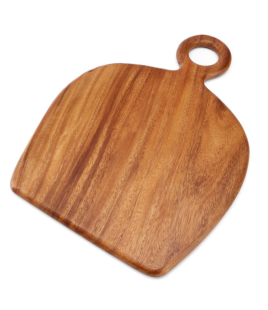 Southern Living Acacia Wood Tapered Small Cheese Board