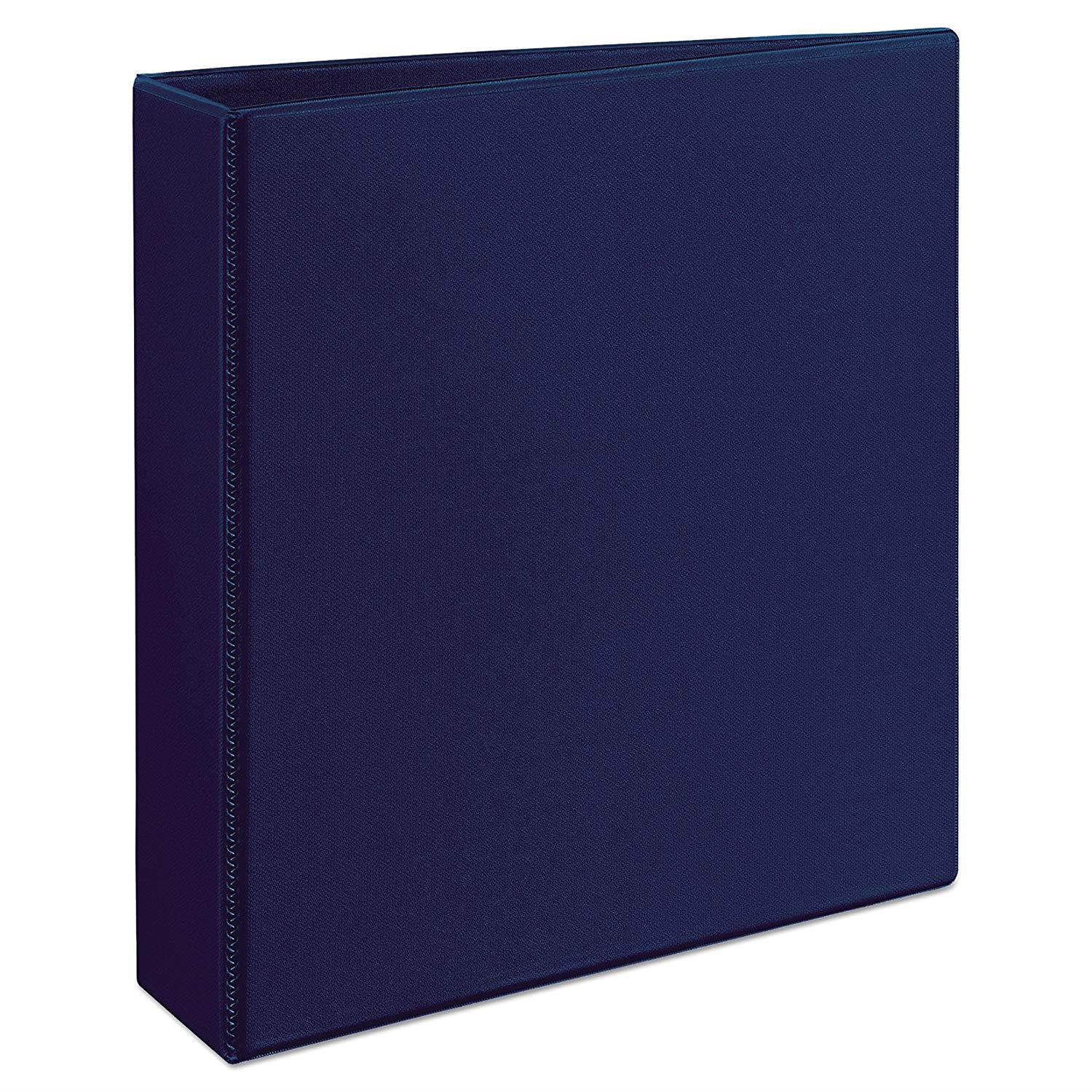 Avery Nonstick Heavy-Duty Reference View 2" Navy Blue Binder (79802)