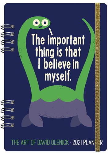 2021 The Art of David Olenick Planner