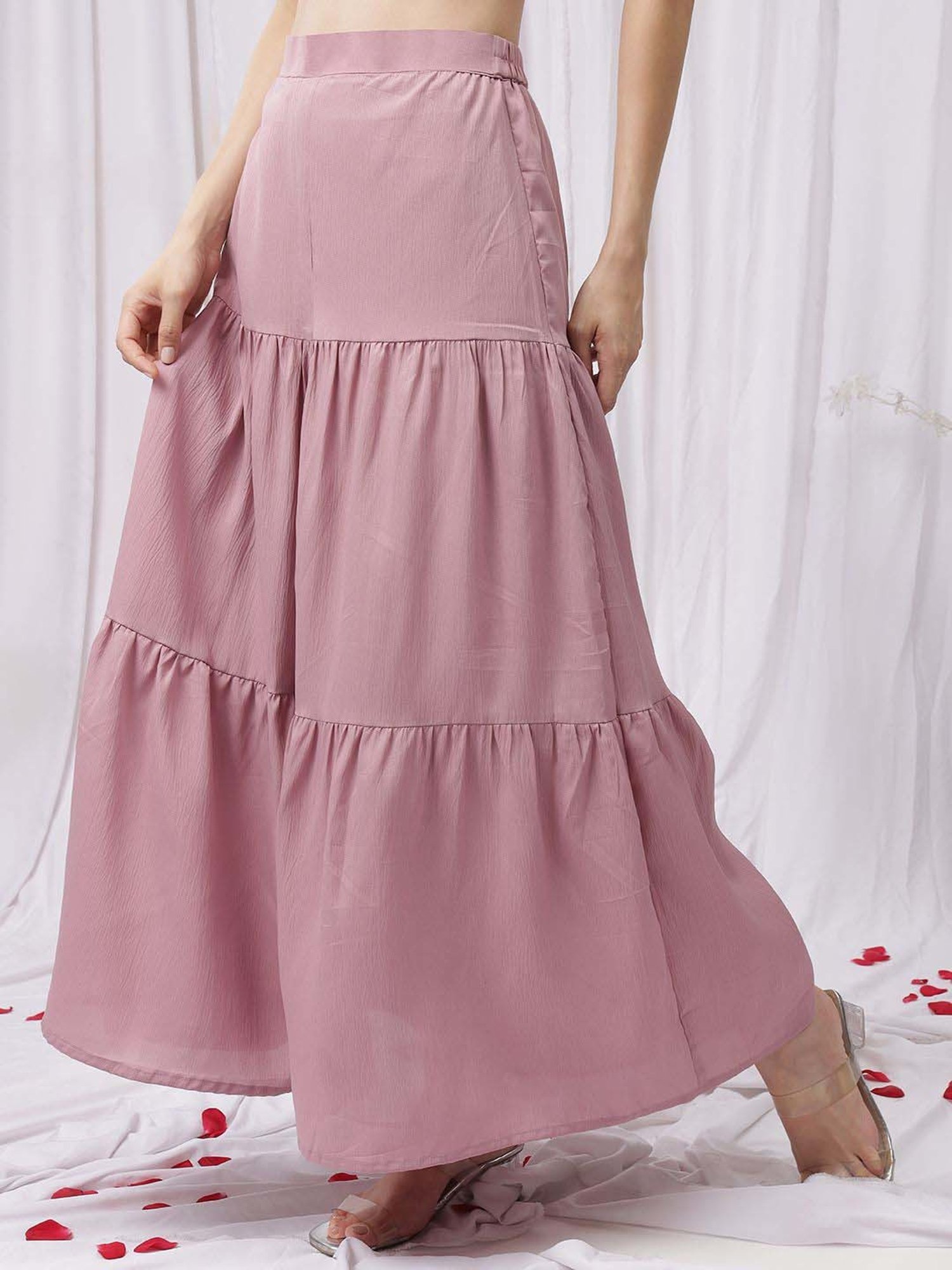NEUDIS Pink Maxi Skirt