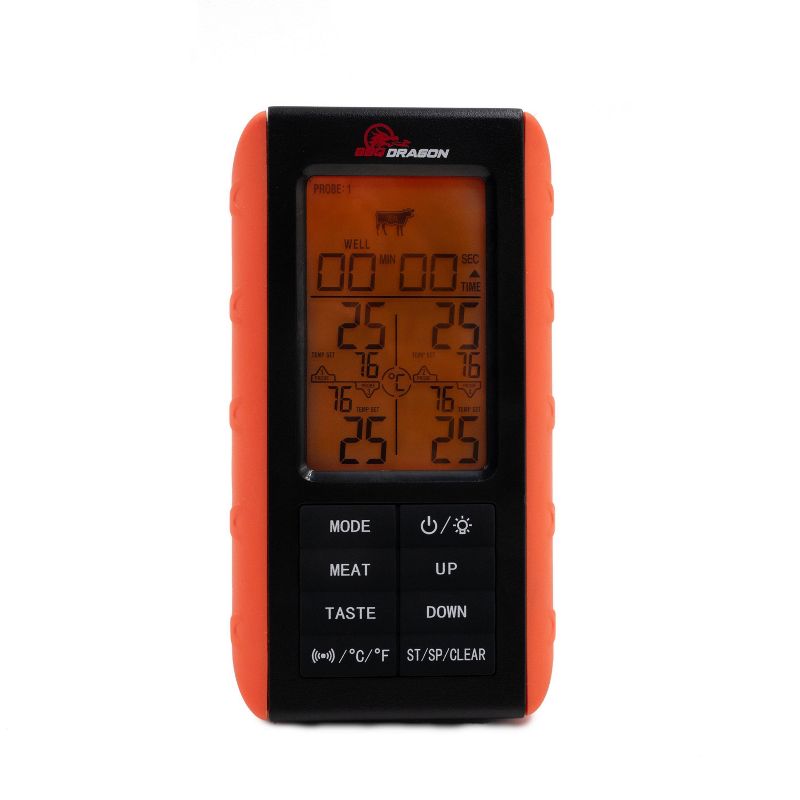 BBQ Dragon 4 Probe Wireless Meat Thermometer