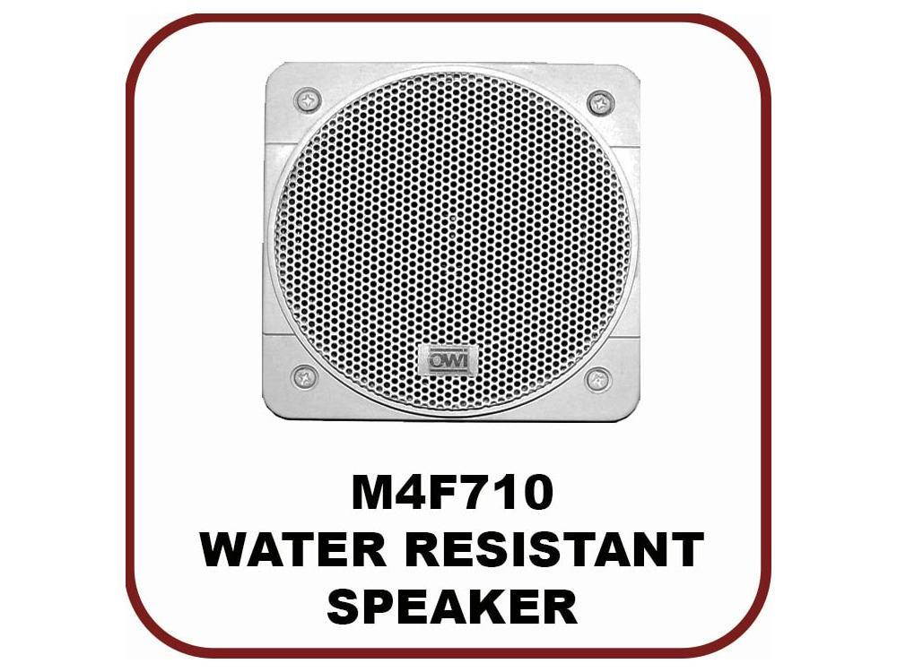 4" 70V/10W WATER RESISTANT (BSK) SPEAKERS