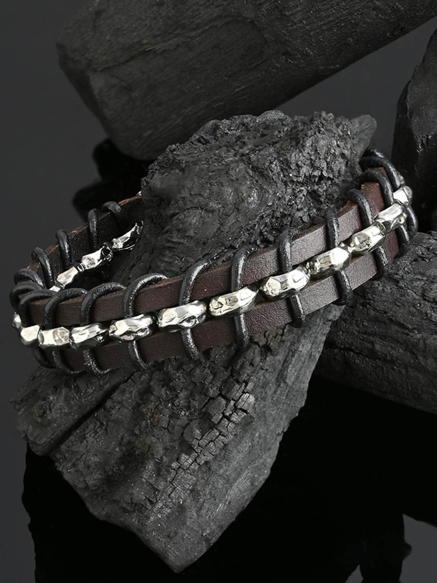 The Bro Code Multi Single Layered Bracelet for Men