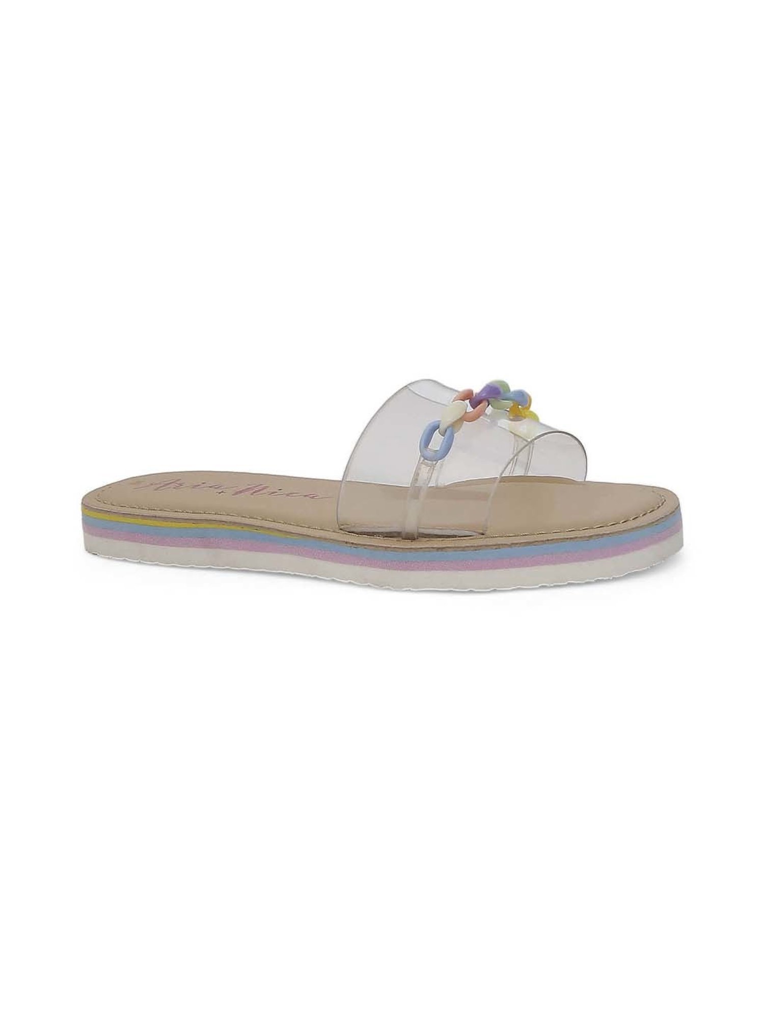 Aria Nica Kids Alya Multicolor Casual Slides