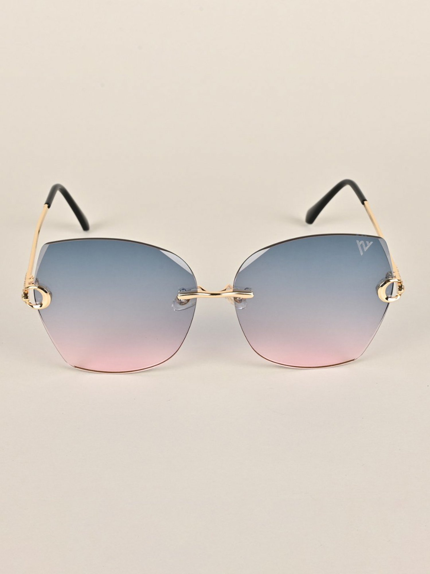 Voyage Green Square UV Protection Sunglasses for Women