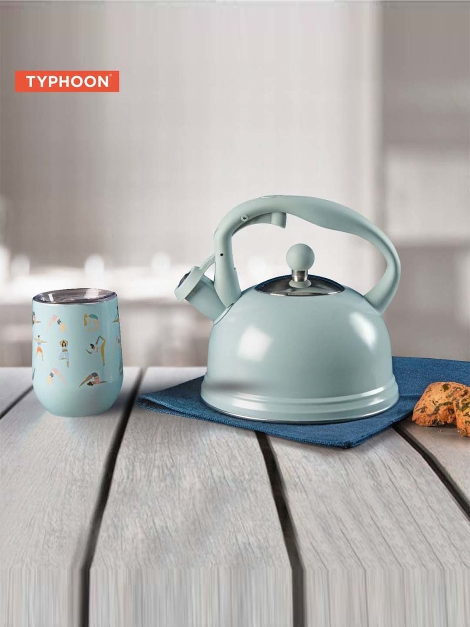 Milton Silver Stainless Steel Thermal Coffee Pot (500 ml) - Set of 1