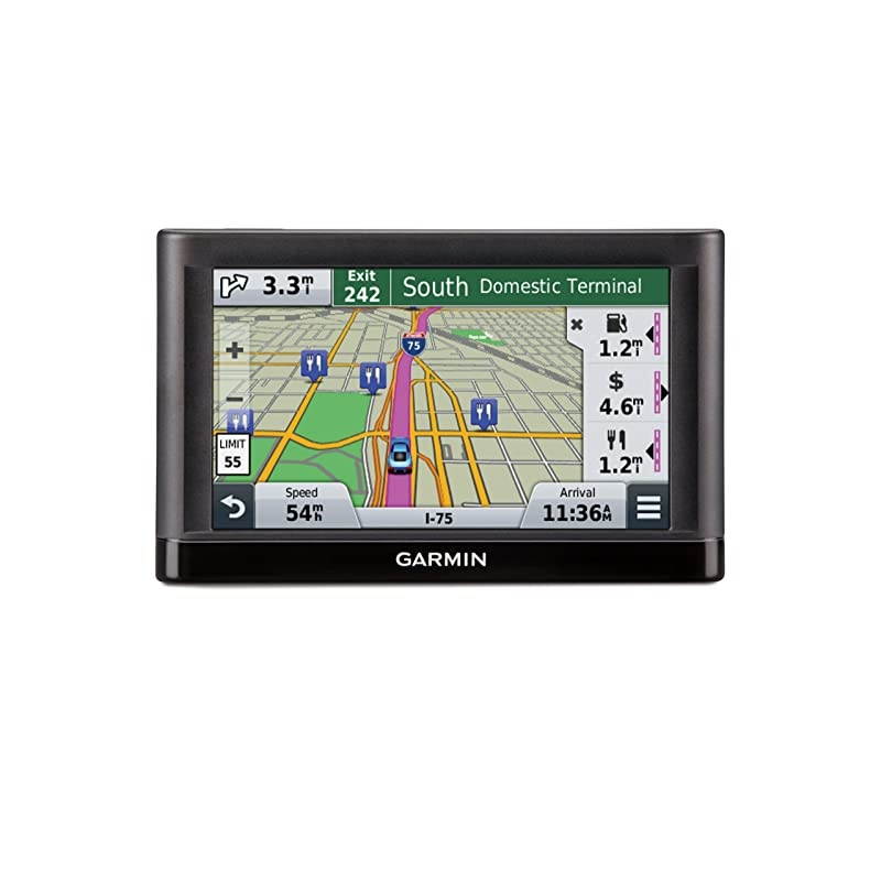 nvi 55LM GPS Navigators System with Spoken TurnByTurn Directions Preloaded Maps and Speed Limit Displays Lower 49 US States