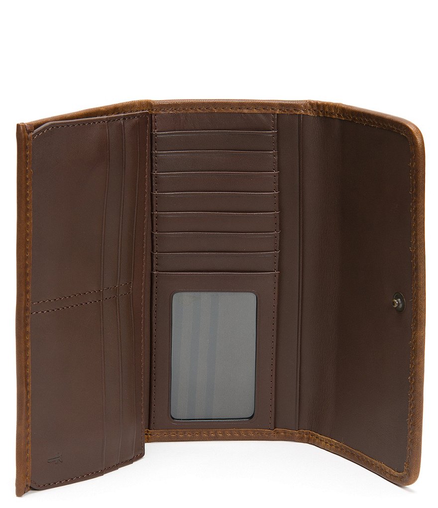 Frye Melissa Trifold Antique Leather Wallet