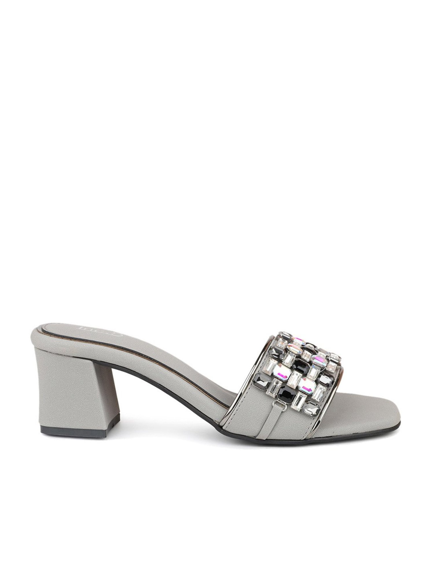 Inc.5 Women's Grey Casual Sandals