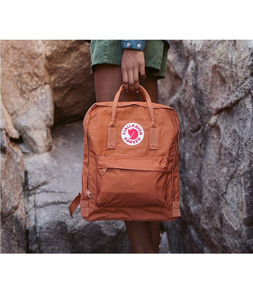Fjallraven Kanken Water-Resistant Cotton Zipper Convertible Backpack