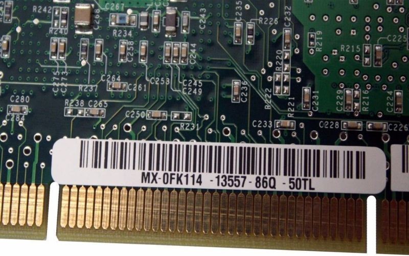 Dell New Genuine FK114 QLogic QLGC2340 PCI Express 2GB Fiber Channel Network Card FK114 0FK114 CN-0FK114 4U852