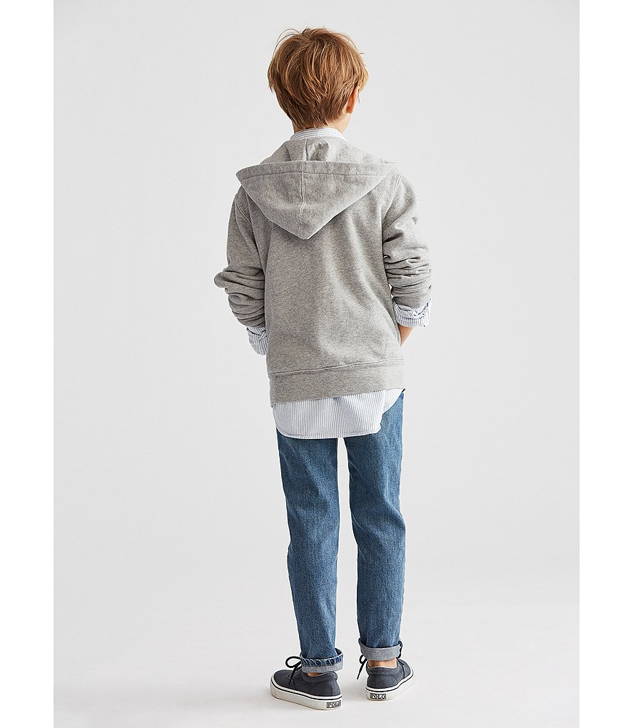 Polo Ralph Lauren Childrenswear Little Boys 2T-7 Full-Zip Hoodie