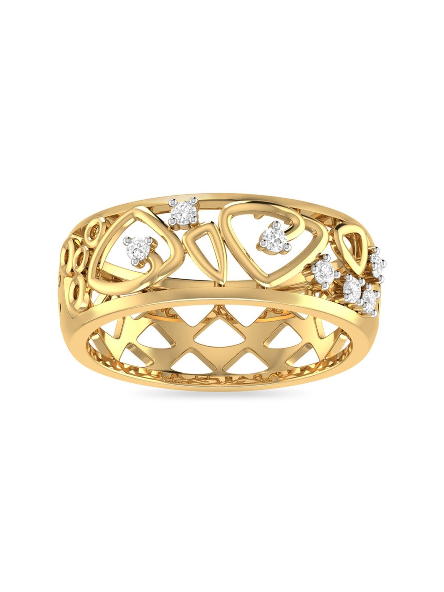 PC Jeweller Avryl 18k Gold Ring for Women