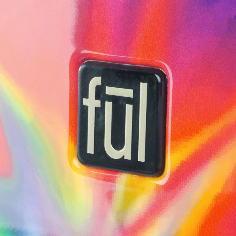 FUL 3pc Hardside Spinner Luggage Set - Tiedye Swirl