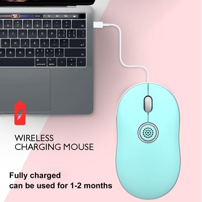 T31 Aromatherapy Wireless Laptop Desktop Computer Office Fashion Mouse for Girls