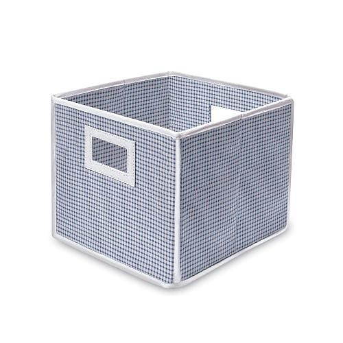 Badger Basket Folding Storage Bin - Blue Gingham