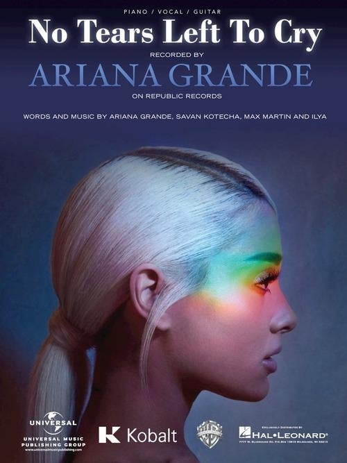 Hal Leonard No Tears Left to Cry- Ariana Grande-Piano Vocal Guitar
