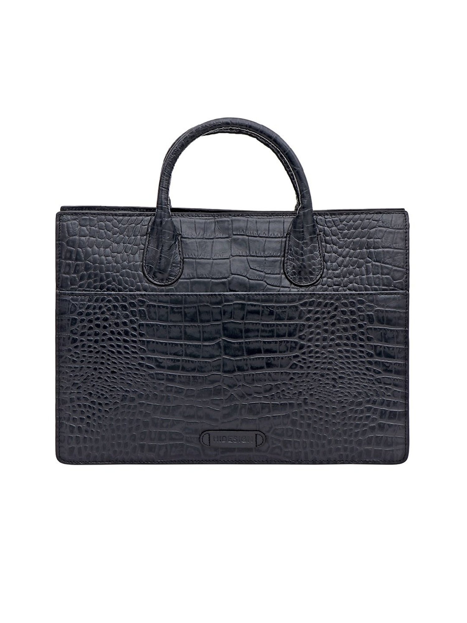 Baggit Brown PVC Solid Laptop Messenger Bag