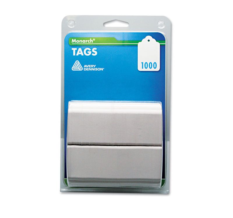 Monarch Refill Tags 1 1/4 x 1 1/2 White 1 000/Pack 925047