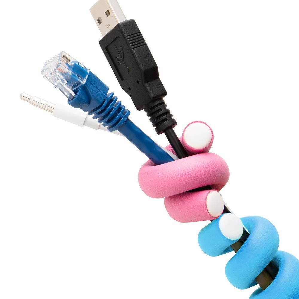 Ut Wire Flexi Ties Cable Organizer, 8 Count, 5-Inch