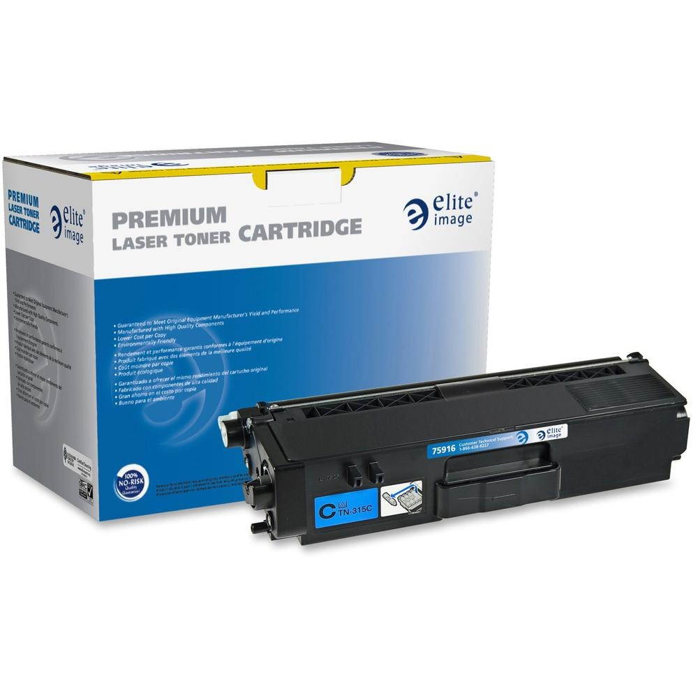 Elite Image  ELI75916  Cyan  Compatible toner replaces Brother TN310C