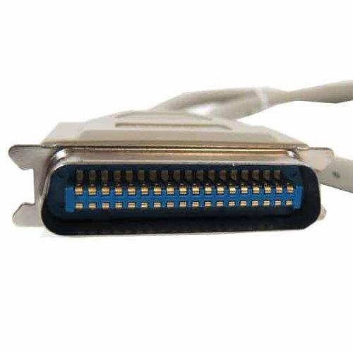 SF Cable, IEEE 1284 AB DB25 Male to Centronics 36 Male Cable for HP DeskJet & Laserjet Printers (6 Feet)
