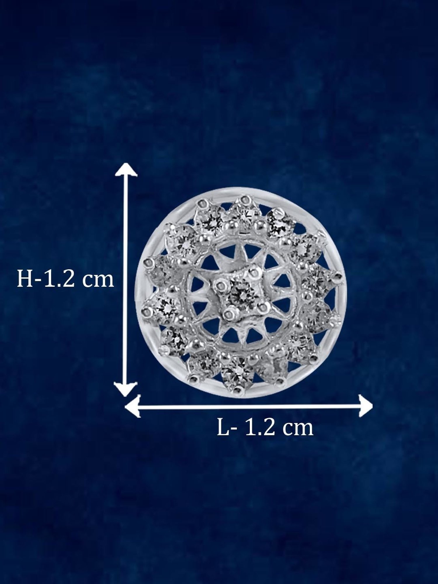 Taraash 92.5 Sterling Silver Earrings for Women