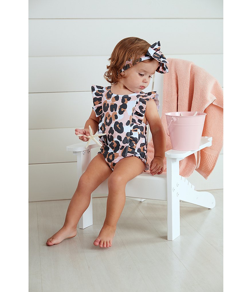 Joules Baby Girls Newborn-24 Months Bunny Skirted One-Piece Swimsuit