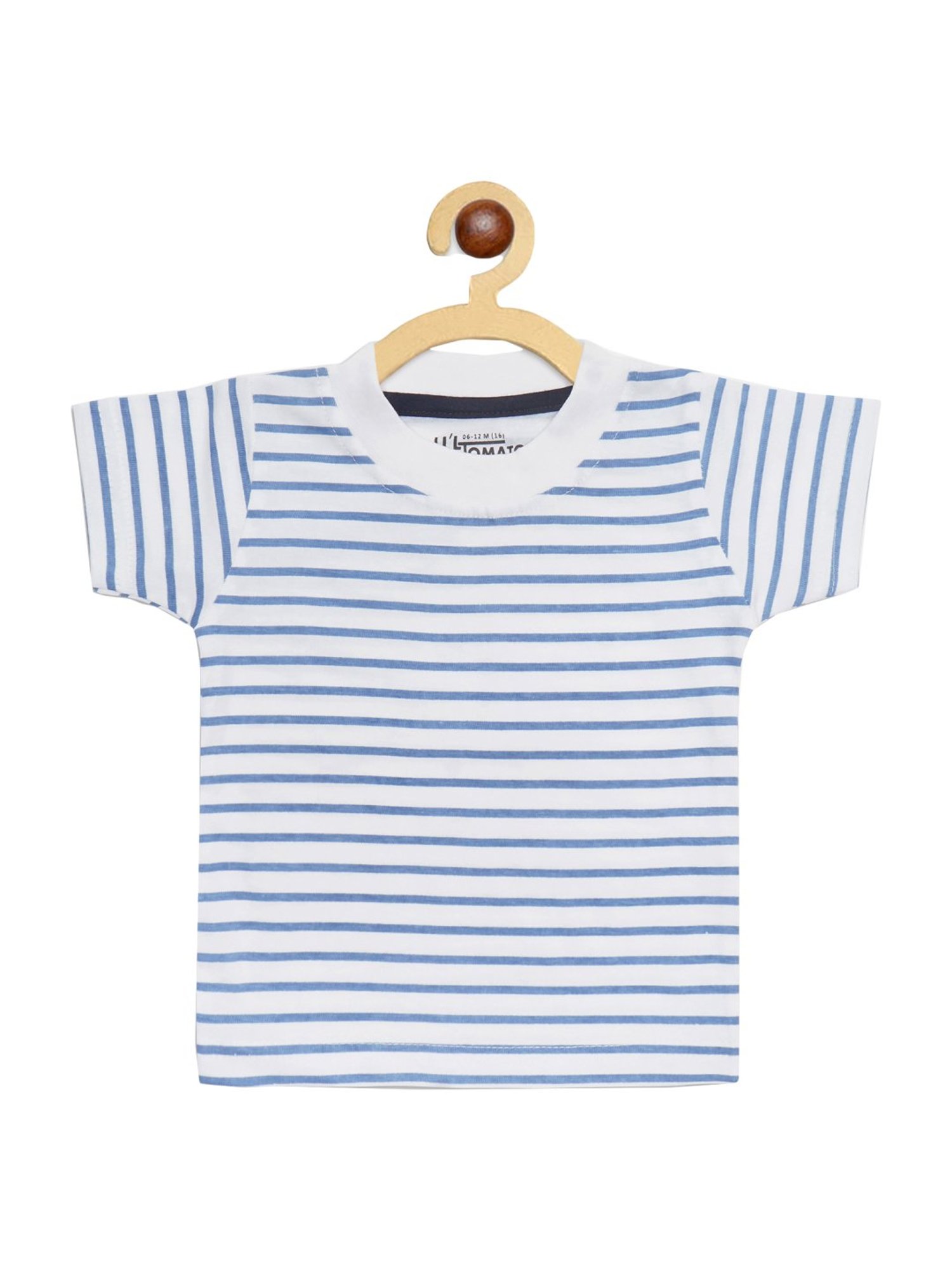 Juniors by Lifestyle Kids Mid Blue Cotton Casual Coordinate Set