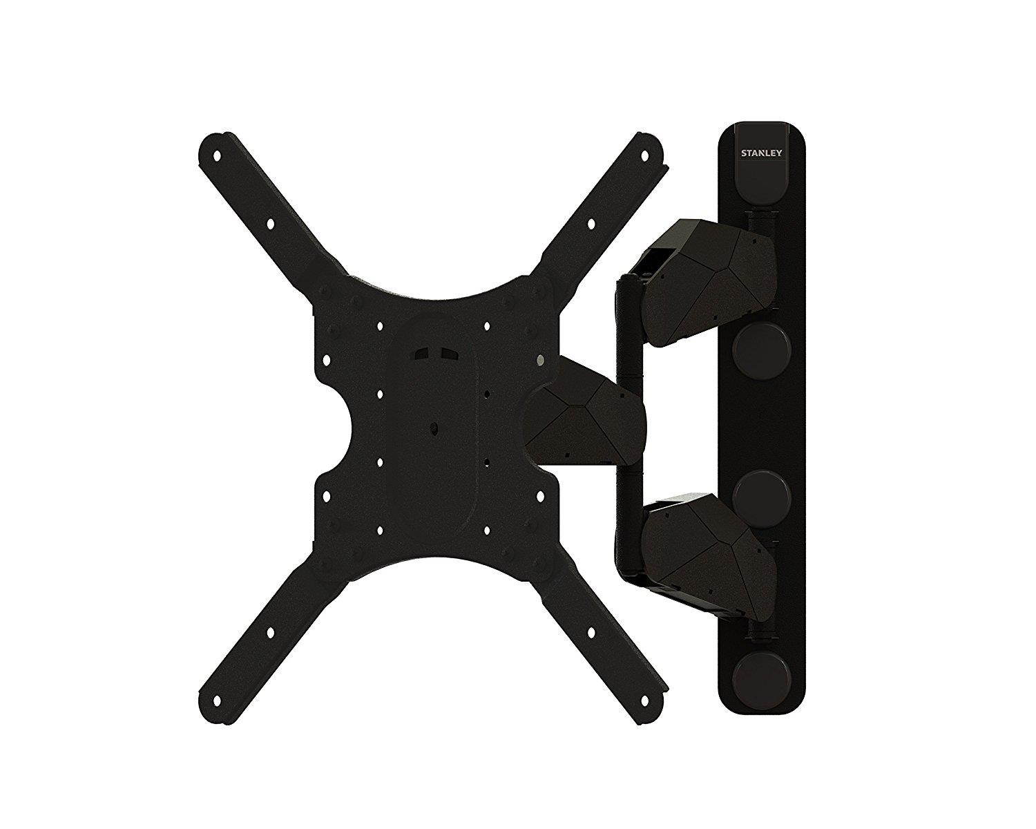 Stanley TV Wall Mount-Full Motion Articulating Mount for Medium Flat Panel Television (TMX-200FM)