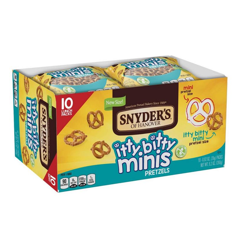 Snyder's Itty Bitty Multipack Pretzels - 10ct