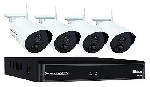 Night Owl WNVR201-44P Video Surveillance System - Network Video Recorder, Camera - 1080 Camera Resolution - HDMI