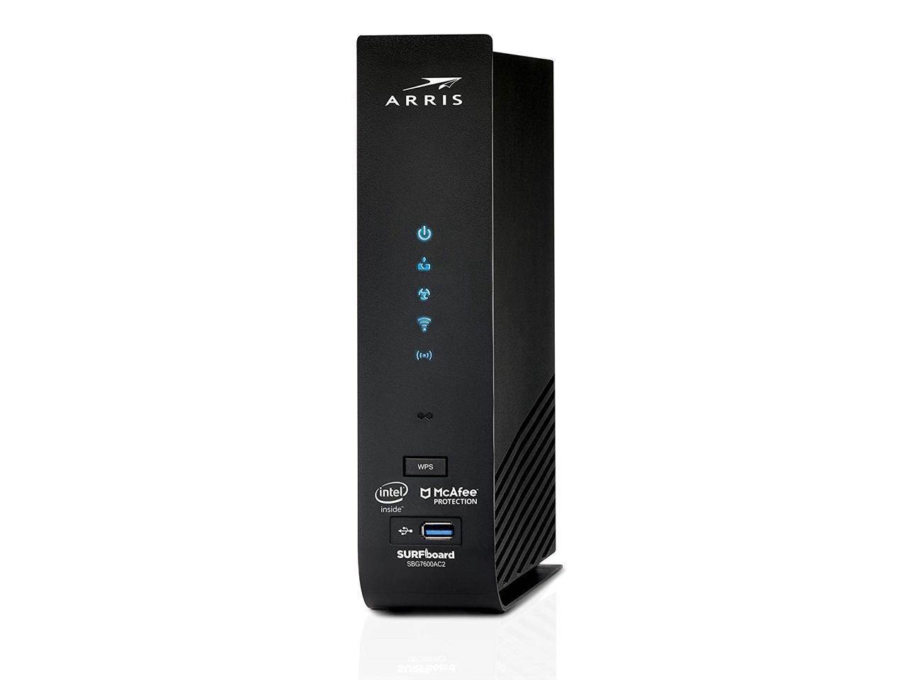 ARRIS SURFboard (32x8) Docsis 3.0 Cable Modem Plus AC2350 Dual Band Wi-Fi Router for Comcast Xfinity, Spectrum, Cox
