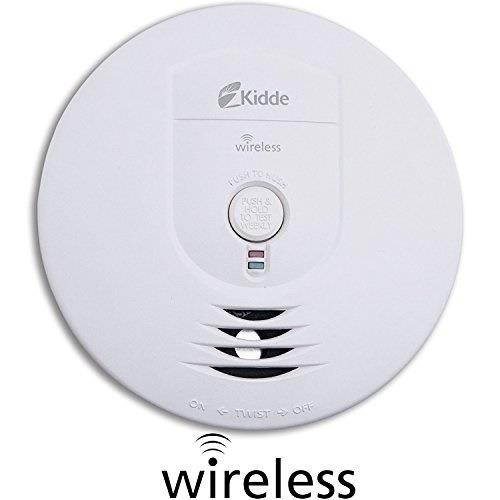 Kidde Fire 0919-9999 Smoke Alarm, Wireless, Ionization Sensor, Battery Powered