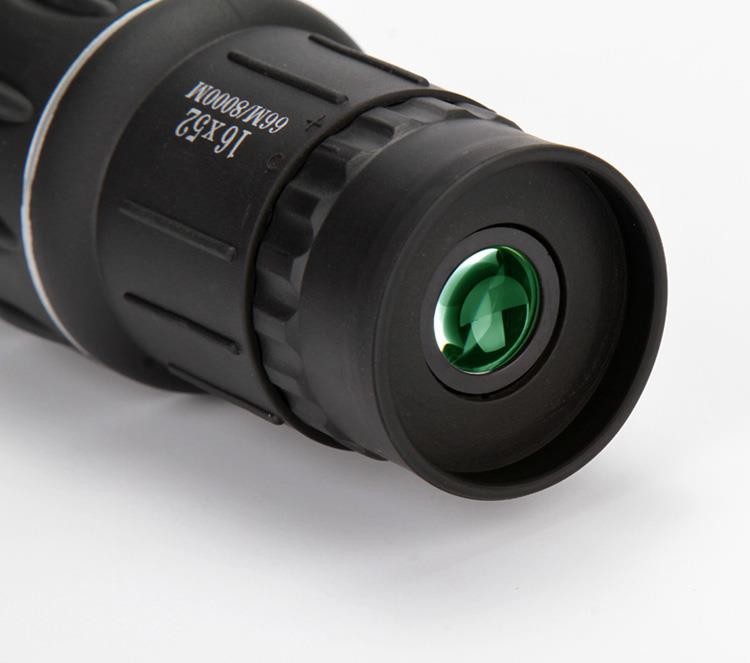 HD Telescope Camera 16X52 BAK4 Hunting Monocular Zoom Travel High Power Magnification Quality Binoculars Bird Watching Spyglass